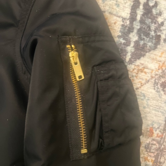Aritzia Wilfred Avion Bomber jacket - Black - Picture 3 of 6